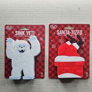 Fred Festive Yeti and Santa Sponges